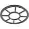 Ekena Millwork Grace Architectural Grade PVC Pierced Ceiling Medallion, Nickel, 30"OD x 10 7/8"ID x 1"P CMPP30GRSNI - alternate 4
